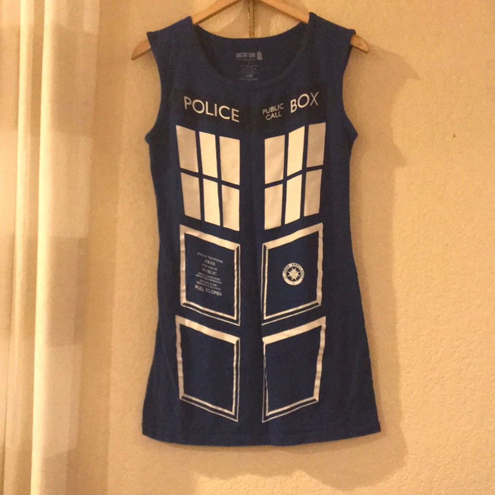 Doctor Who tank dress XL
